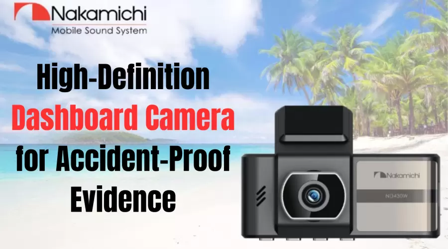 High-Definition Dashboard Camera for Accident-Proof Evidence